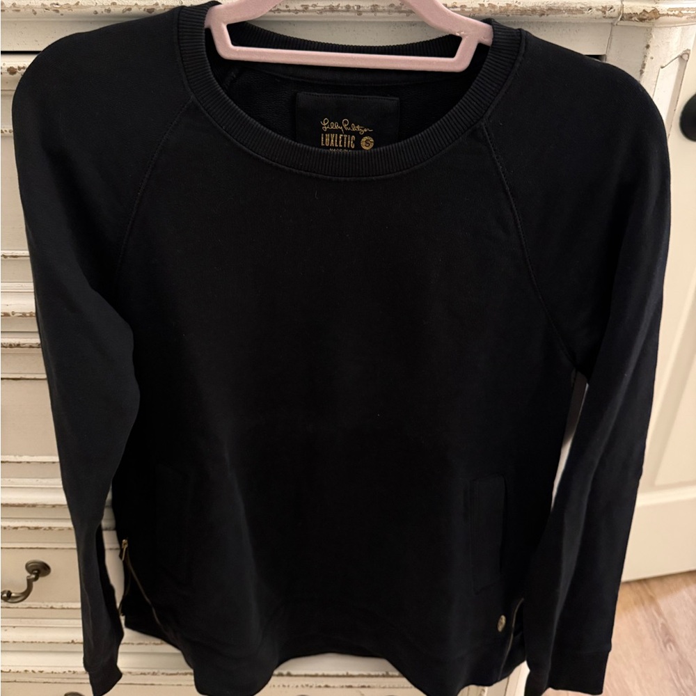 Lilly Pulitzer Black Beachcomber. Size Small. Like New!